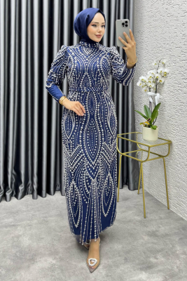 Ayliz Tasarım Kalem Abiye 6650 Laci & Gümüş - 3
