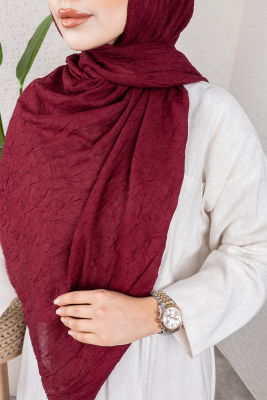 Diva Bambu Şal 7000 Bordo - 2