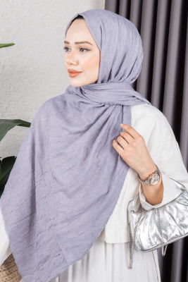 Diva Bambu Şal 7000 Gri - 3