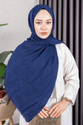 Diva Bambu Şal 7000 Lacivert - 2