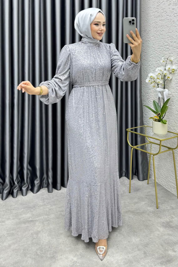https://cdn.kalemenmoda.com/etegi-volanli-payet-kemerli-elbise-6651-gri-indirimli-urunler-abiye-951-29-O.jpg - Gülçe Eteği Volanlı Payet Elbise 6651 Gri - YGS