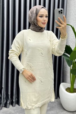 Eylül Taş Detaylı Triko Takım 1208 Taş - 2