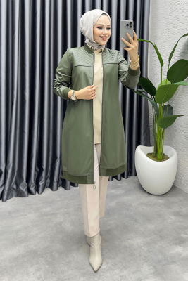 Nehir Kapitone Deri Kap 9010 Haki - 3