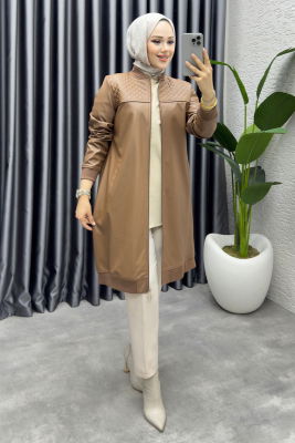 Nehir Kapitone Deri Kap 9010 Kahverengi - 3