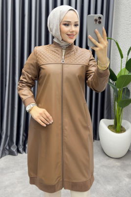 Nehir Kapitone Deri Kap 9010 Kahverengi - 2