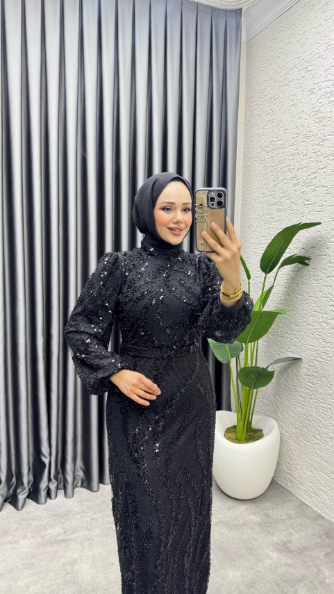 https://www.kalemenmoda.com/nora-tasli-kalem-abiye-8014-siyah-abiye-abiye-883-23-O.jpg --- Nora Taşlı Kalem Abiye 8014 Siyah - 3