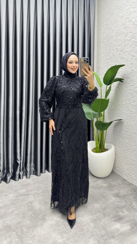 https://www.kalemenmoda.com/nora-tasli-kalem-abiye-8014-siyah-abiye-abiye-884-23-O.jpg --- Nora Taşlı Kalem Abiye 8014 Siyah - 1