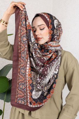 Nova Bambu Şal 7002 Kahverengi - 3