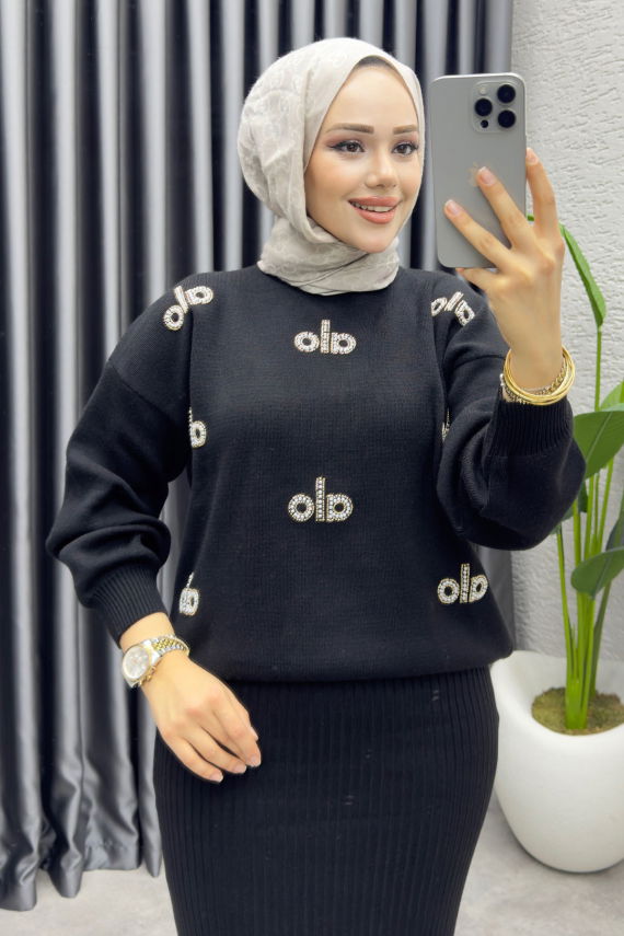 Rana Bolero Triko Takım 1021 Siyah - MT (1)