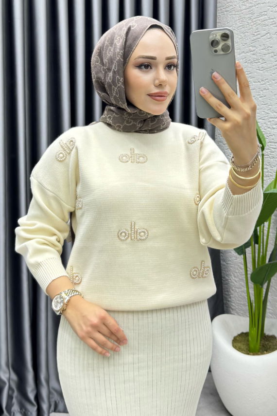 Rana Bolero Triko Takım 1021 Taş - MT (1)