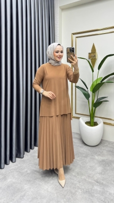 Sandy Etekli Takım 4125 Taba - 1
