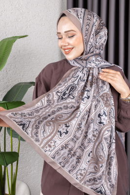 Sepya Soft Pamuklu Şal 7001 Vizyon - 2