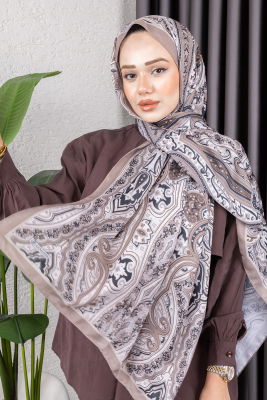 Sepya Soft Pamuklu Şal 7001 Vizyon - 3