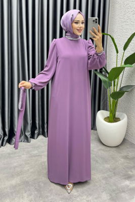 Seren Şifon Abiye 1005 Lila - 3