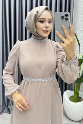 Seren Şifon Abiye 1005 Vizon - 2