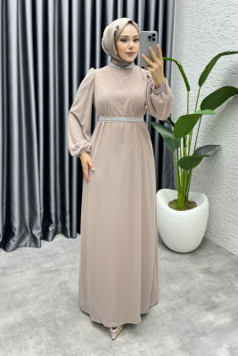 Seren Şifon Abiye 1005 Vizon - 1